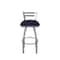 Holland Bar Stool Co OD411 Jackie Low Back Stainless Steel 25 Swivel Outdoor Counter Stool with Breeze Sapphire Seat OD41125SSOD001 - alternate 9